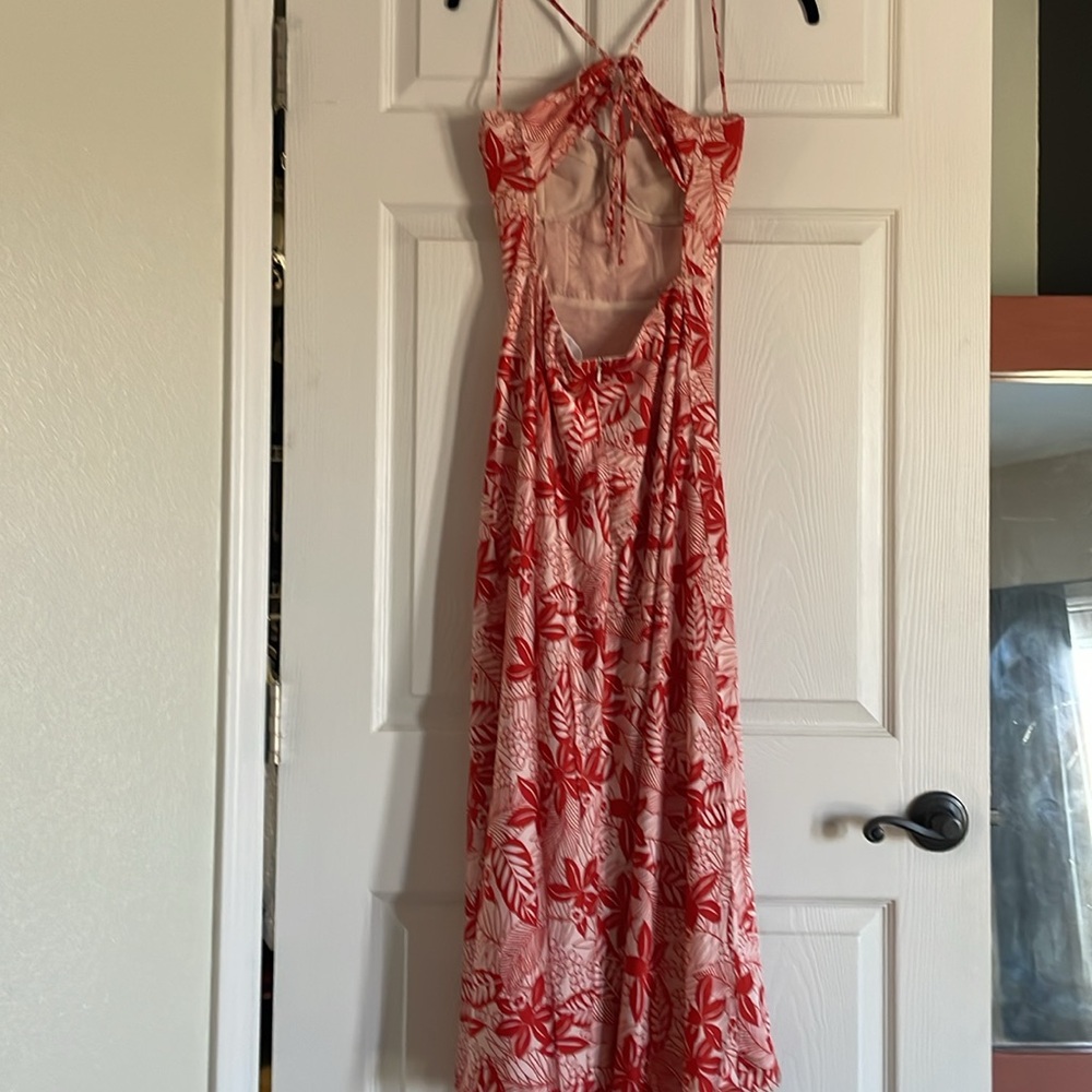 ASTR JOSIANE FLORAL SWEETHEART MIDI DRESS ❤️ - Picture 7 of 9